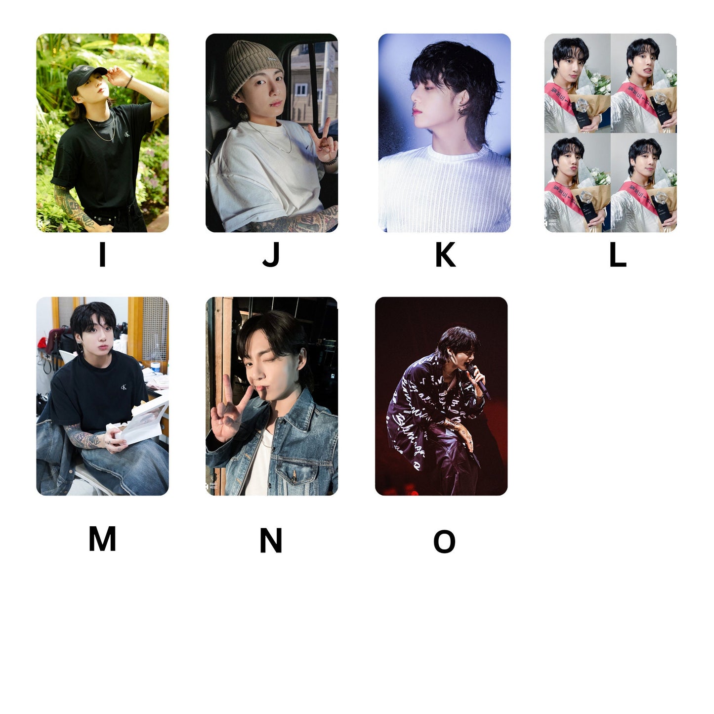 BTS Jungkook Day Photocard Sets