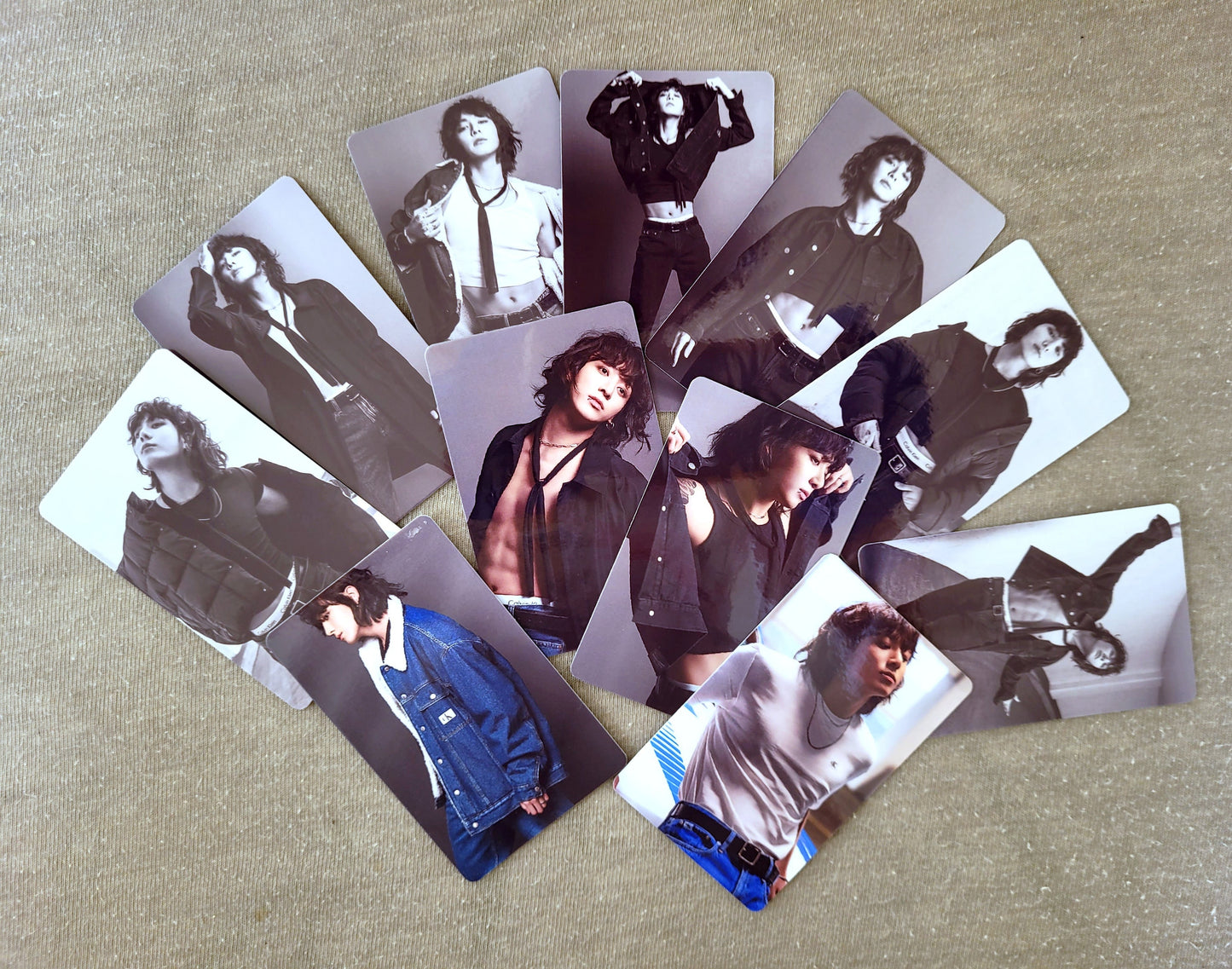 BTS Jungkook CK Version 2 Photocards