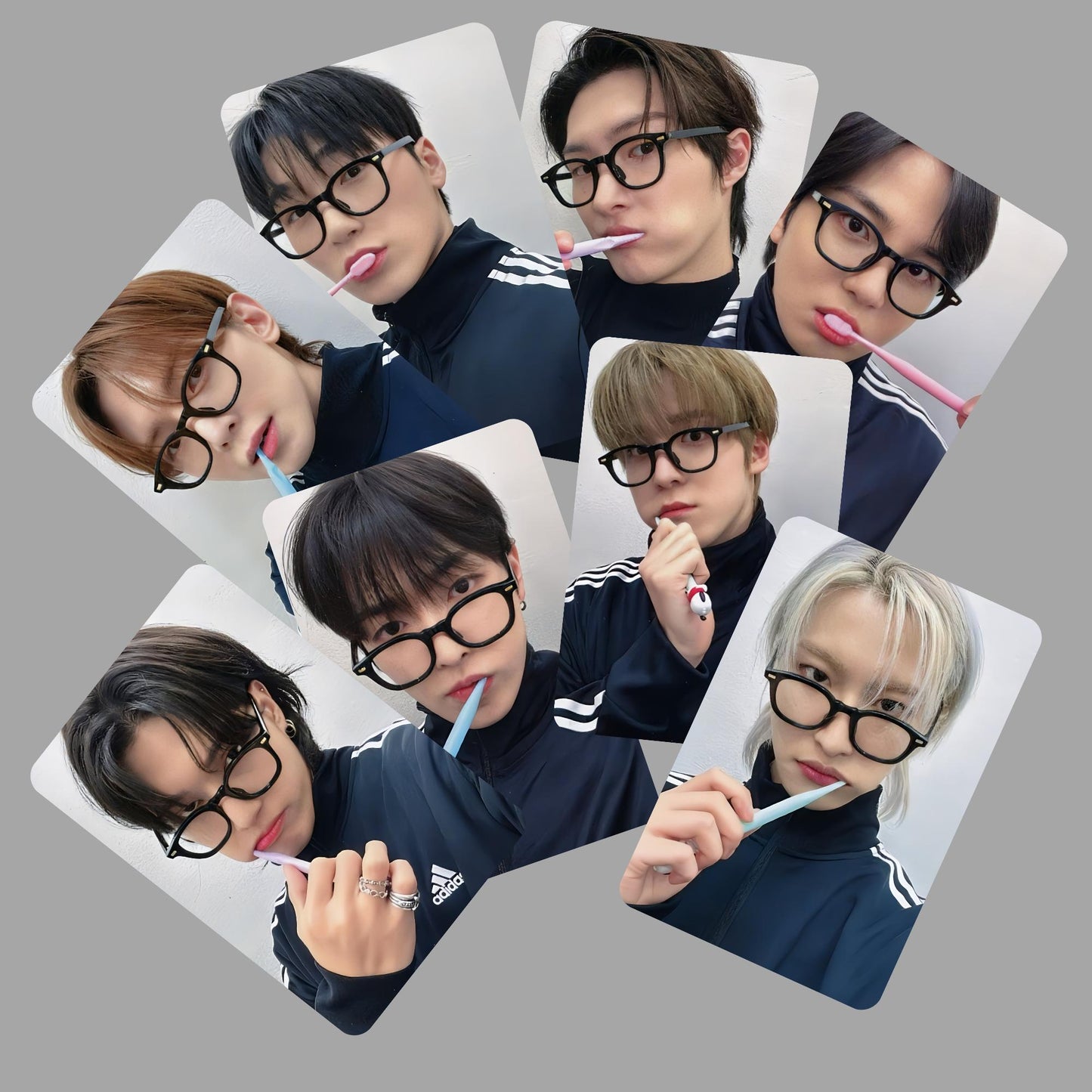 Ateez Golden Hour Pt 2 Photocards Brushing Teeth Version