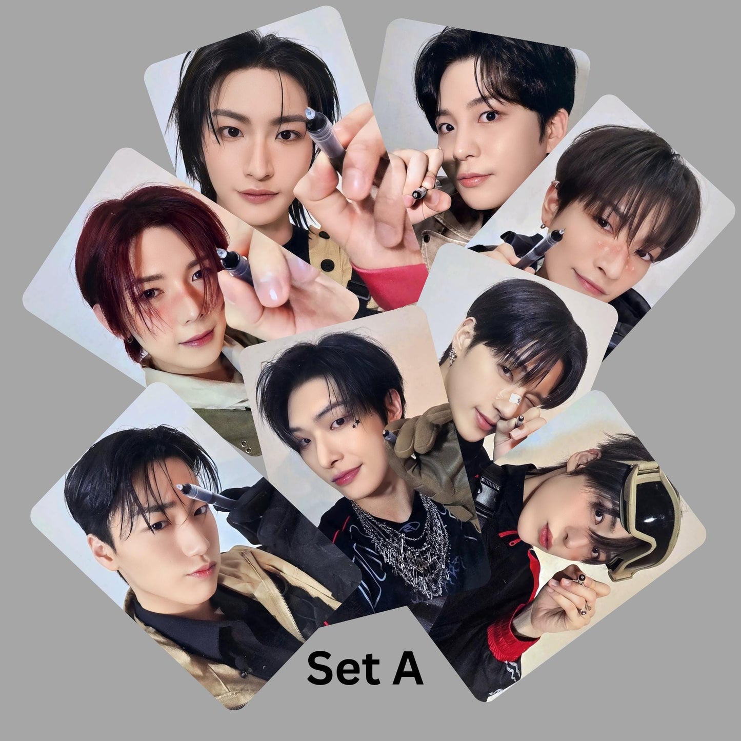 Ateez Aniteez in Treasure Pop Up Pob Photocards Set