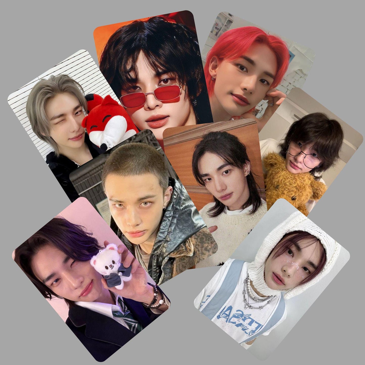 Stray Kids Hyunjin Selca Photocards