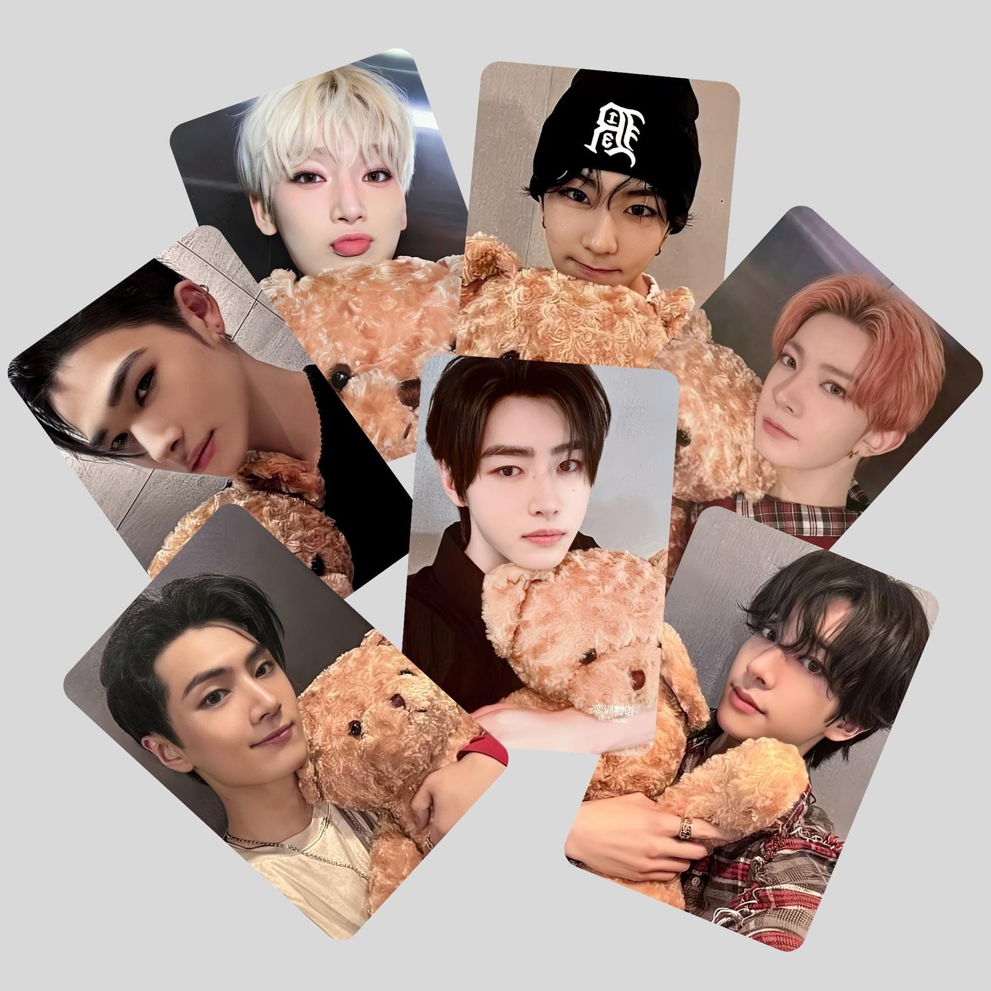 Enhypen Daydream Photocards Teddy Bear Yzy Set