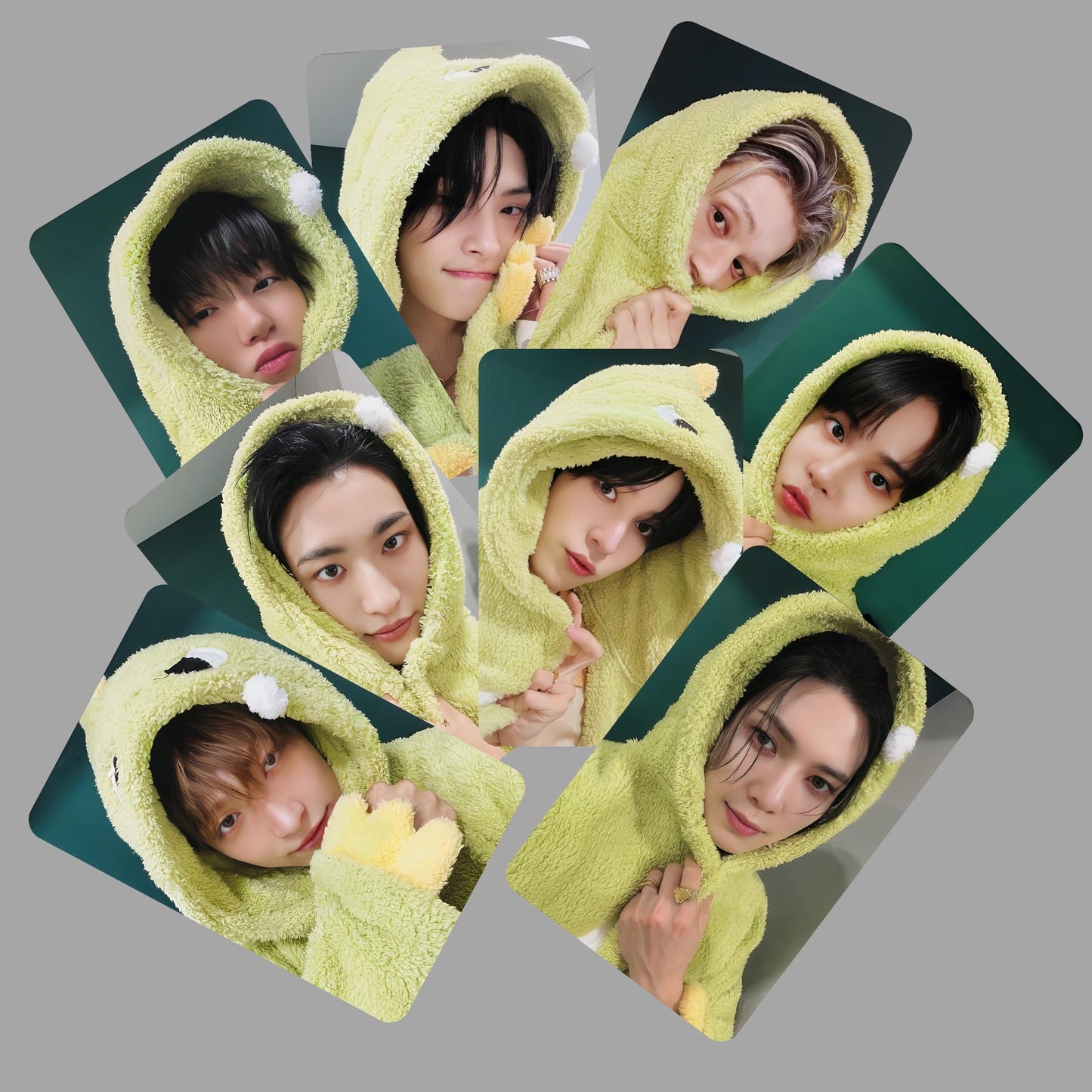 Ateez Golden Hour Pt 3 Fansign Photocards Dinosaur Vers