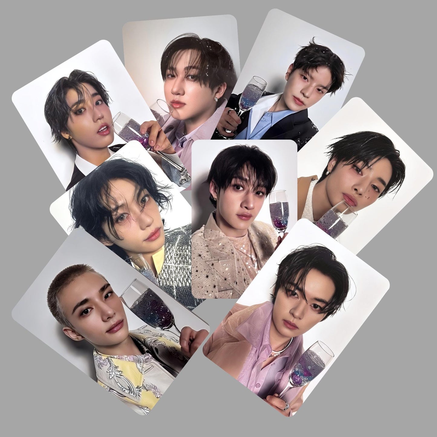 Stray Kids SKZ Hollow Japan Photocards Wine Vers B