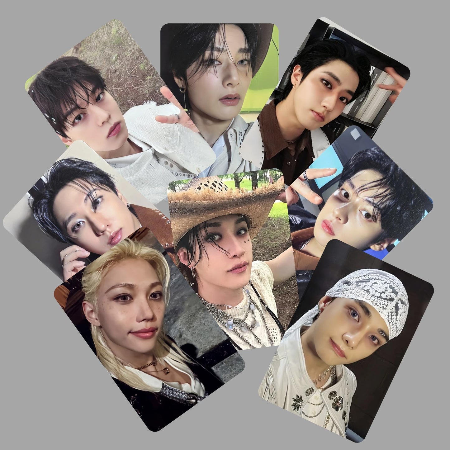 Stray Kids SKZ Karma Photocards Cowboy Pob Vers