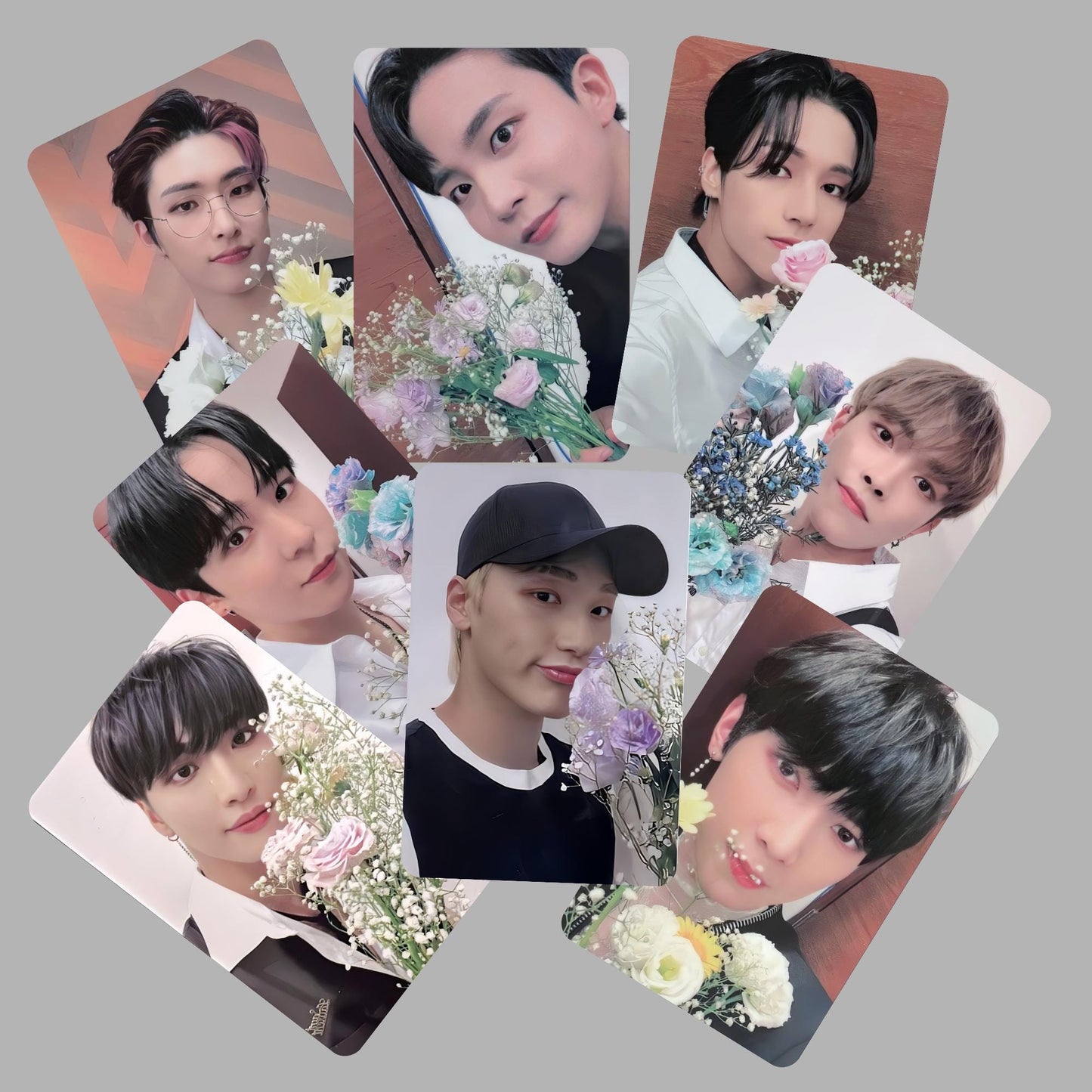 Ateez Ep 1 Movement Flower Luckydraw Photocards