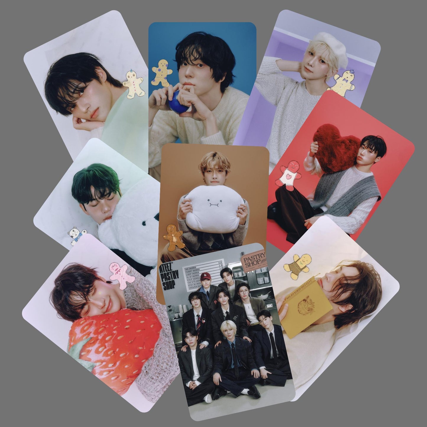 Ateez Season's Greetings 2026 Teaser Photocards