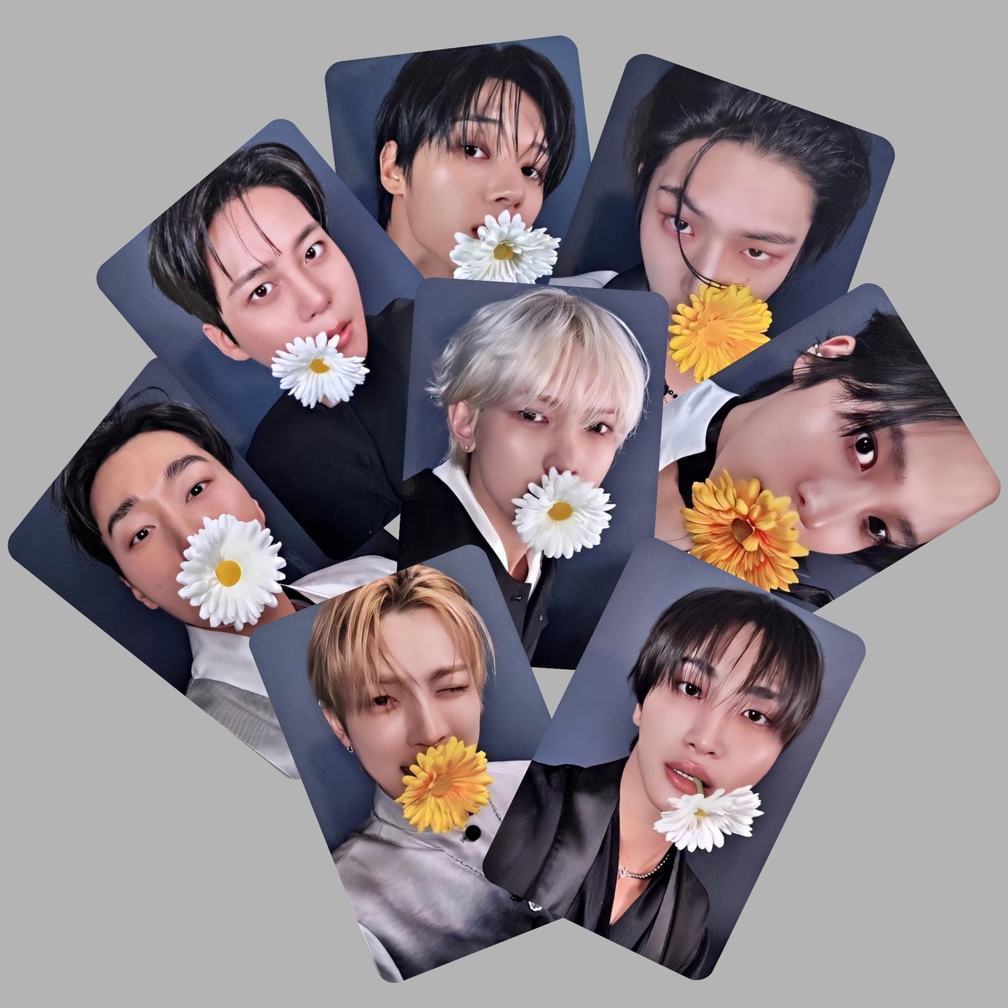 Ateez Golden Hour Pt 4 AM Pob Photocards Flower Vers