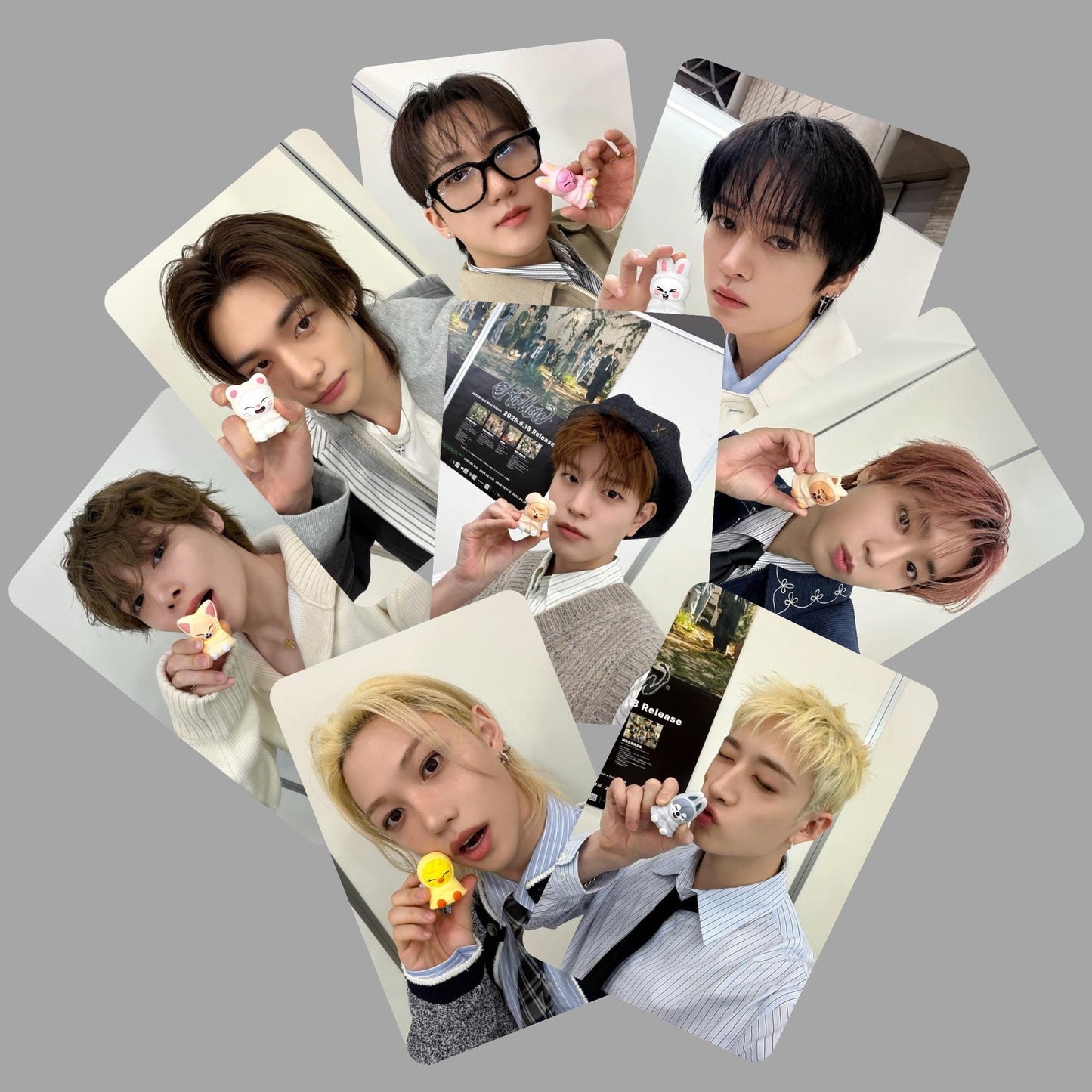Stray Kids SKZoo Figurine Japan Photocards