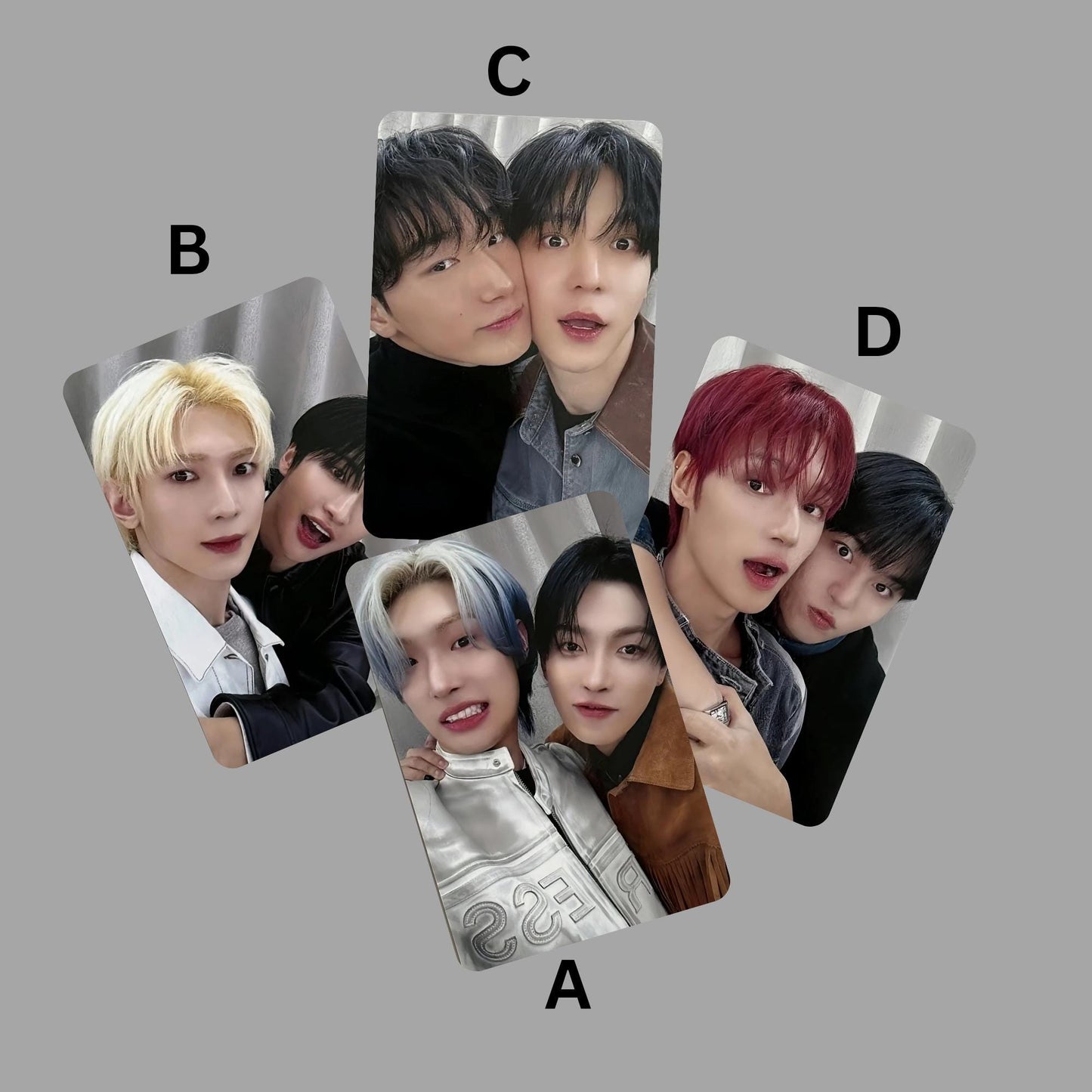 Ateez Golden Hour Pt 4 Luckydraw Photocards Pat Vers and Unit