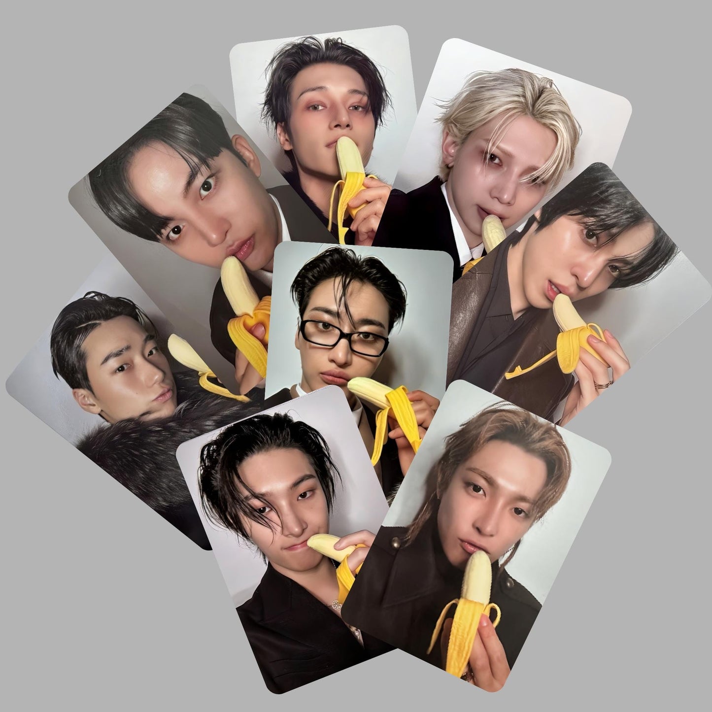 Ateez Golden Hour Pt 4 PopUp Photocards Banana Vers
