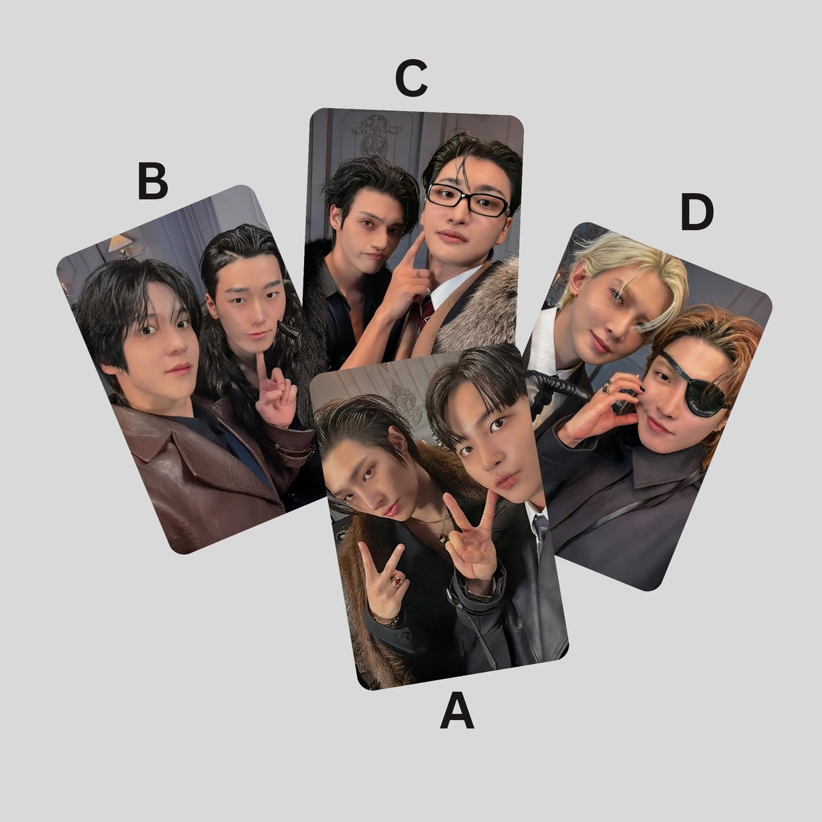 Ateez Golden Hour Pt 4 Luckydraw Photocards and Unit