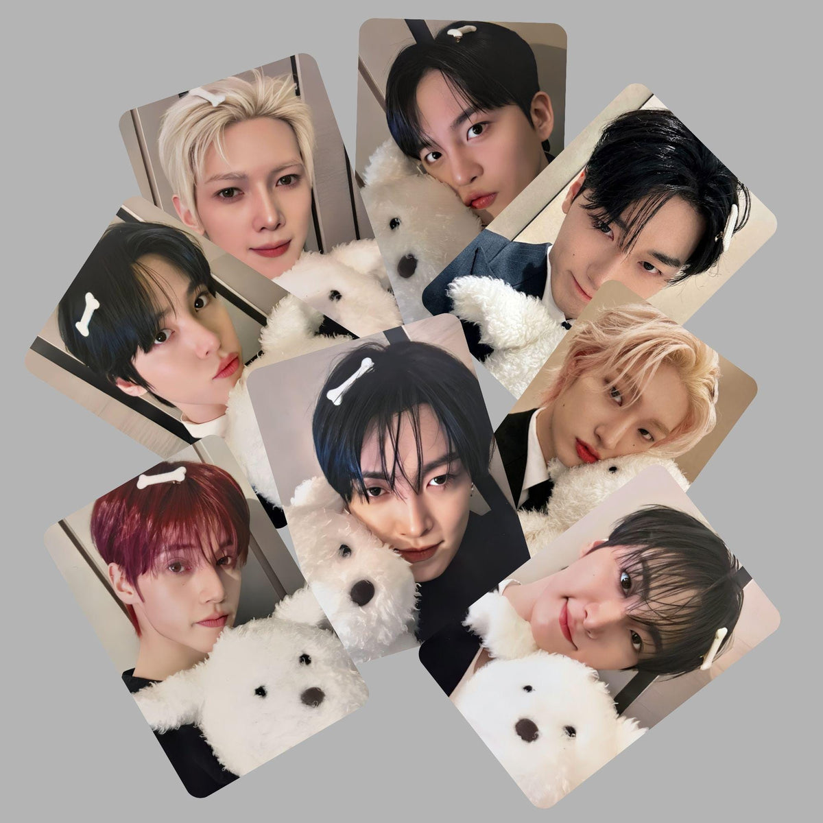 Ateez Golden Hour Pt 4 Fan Sign Photocards Teddy Bear Vers