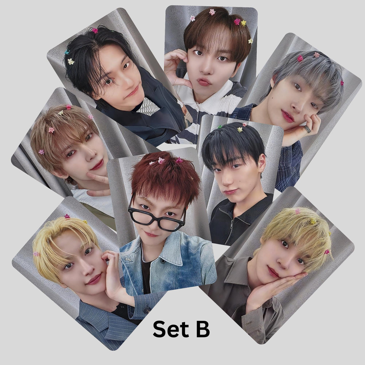 Ateez Golden Hour Pt 5 Luckydraw Photocards Puppy and Pin Vers