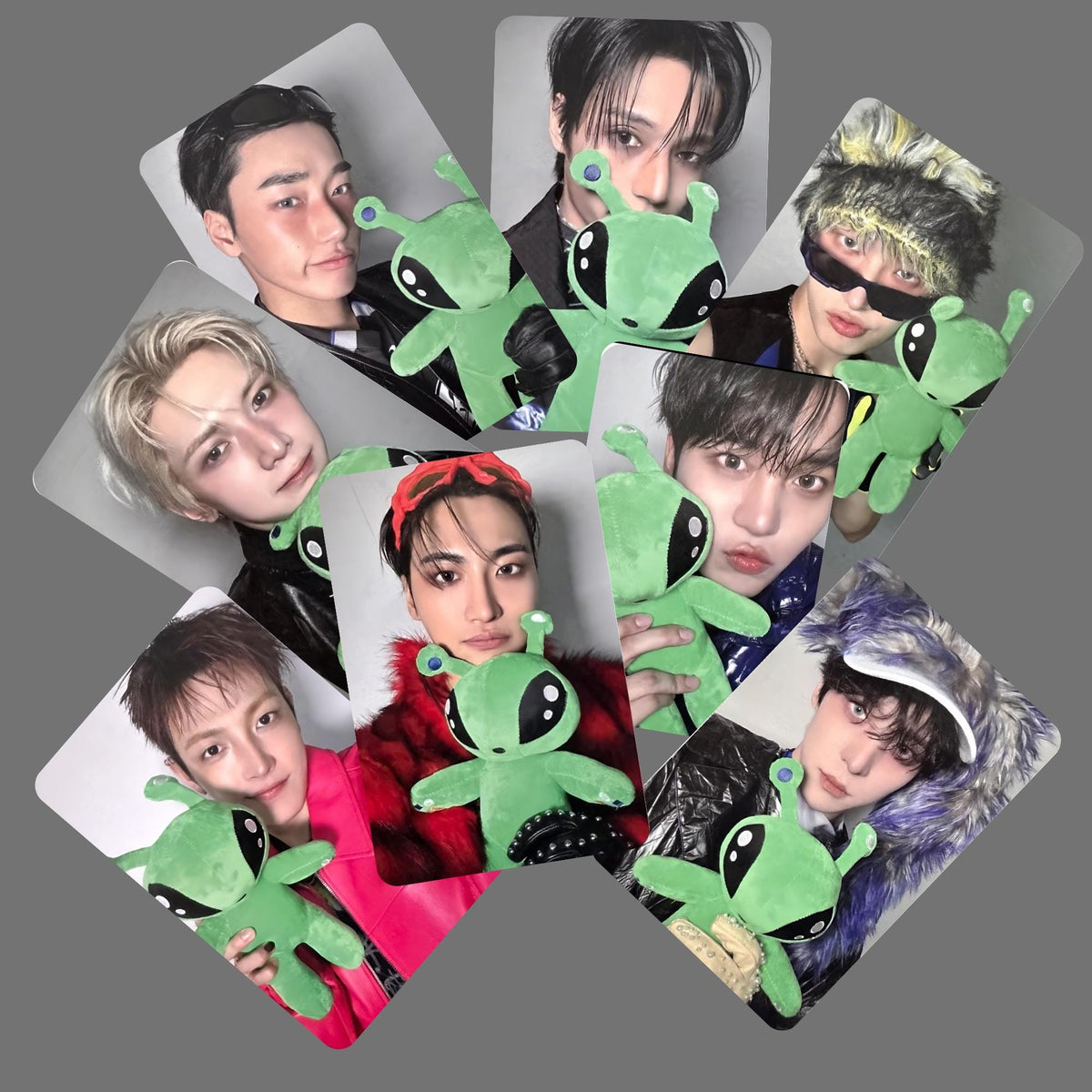 Ateez Golden Hour Pt 5 Pob Photocards Alien