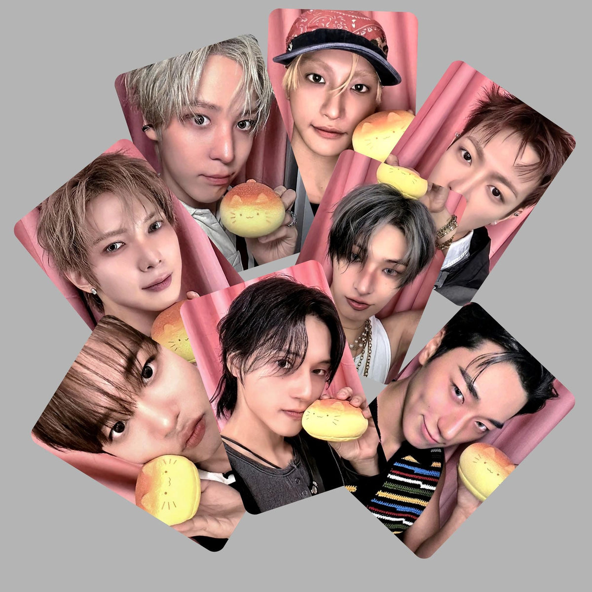 Ateez Golden Hour Pt 5 Keychain Photocards