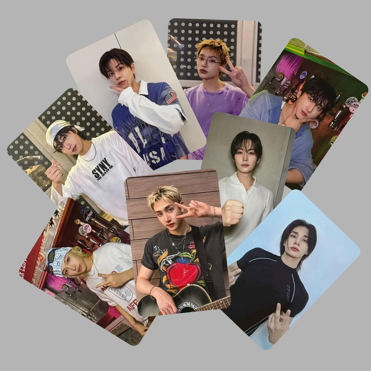 Stray Kids SKZ Run it Seoul This & That Pob Photocards week 2