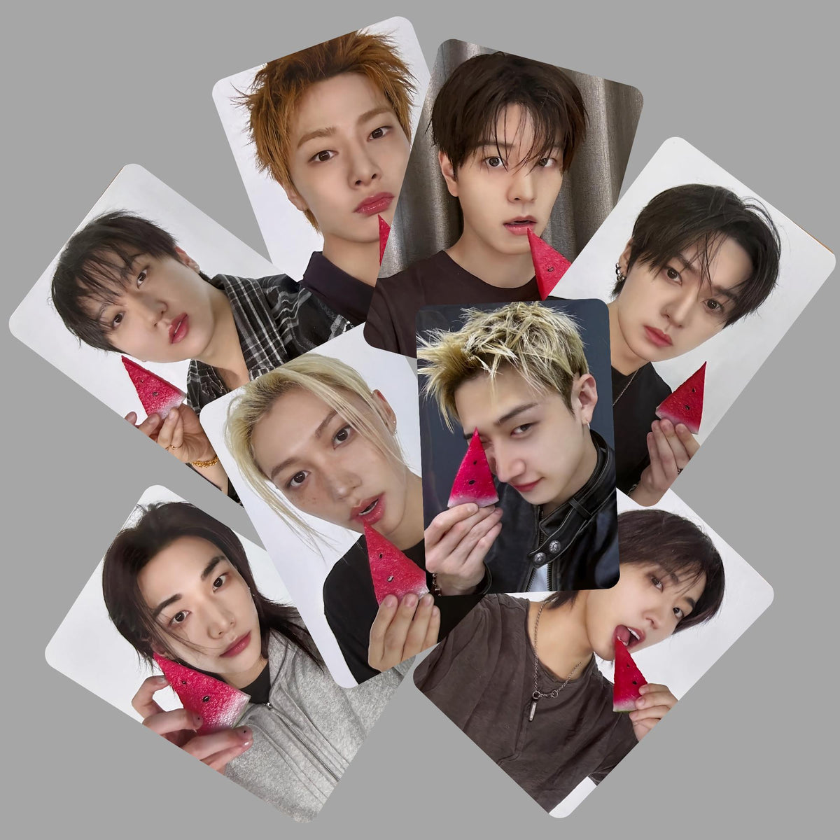Stray Kids SKZ This That Fans Pob Photocards Watermelon vers