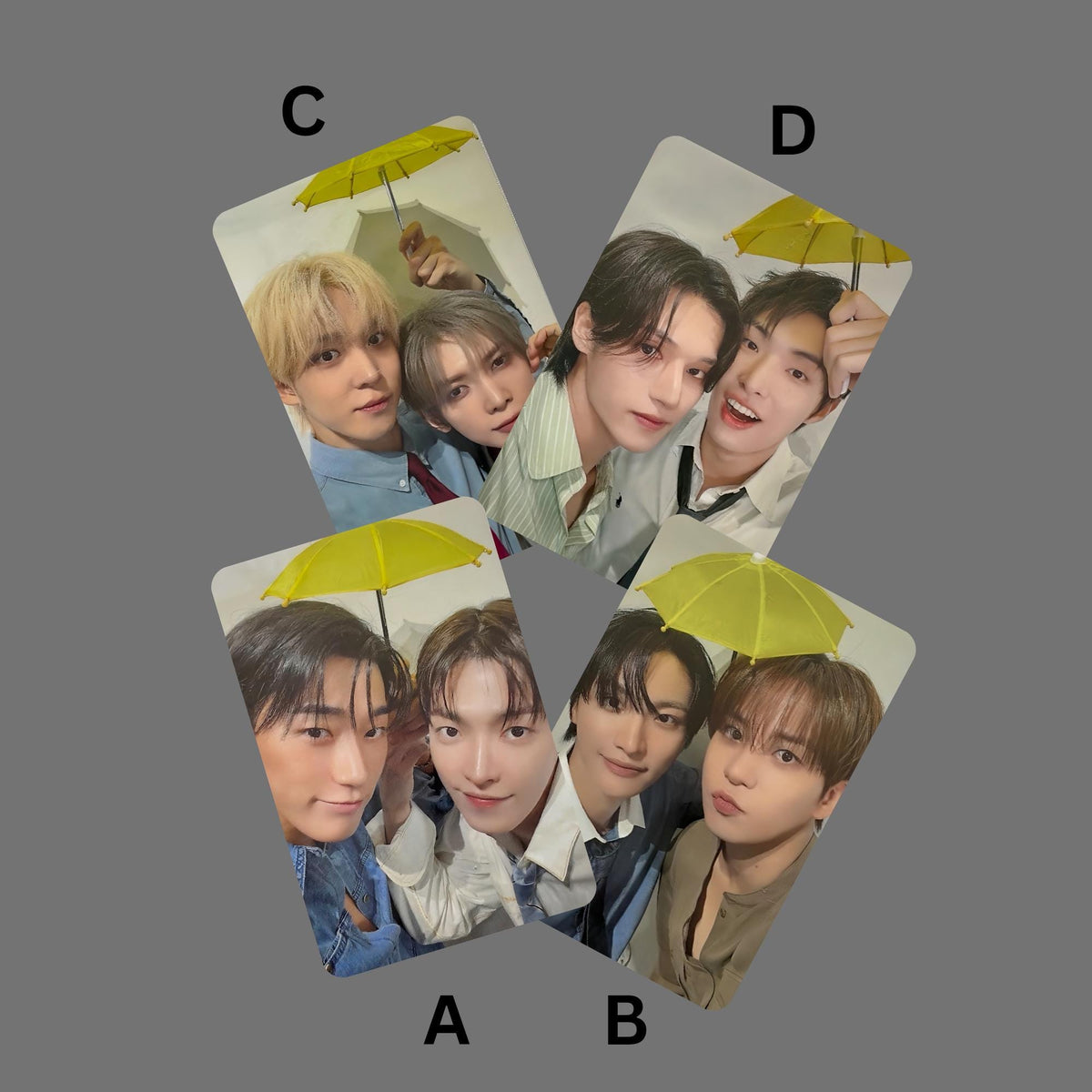 Ateez Golden Hour Pt 5 Seoul Luckydraw and Unit Photocards