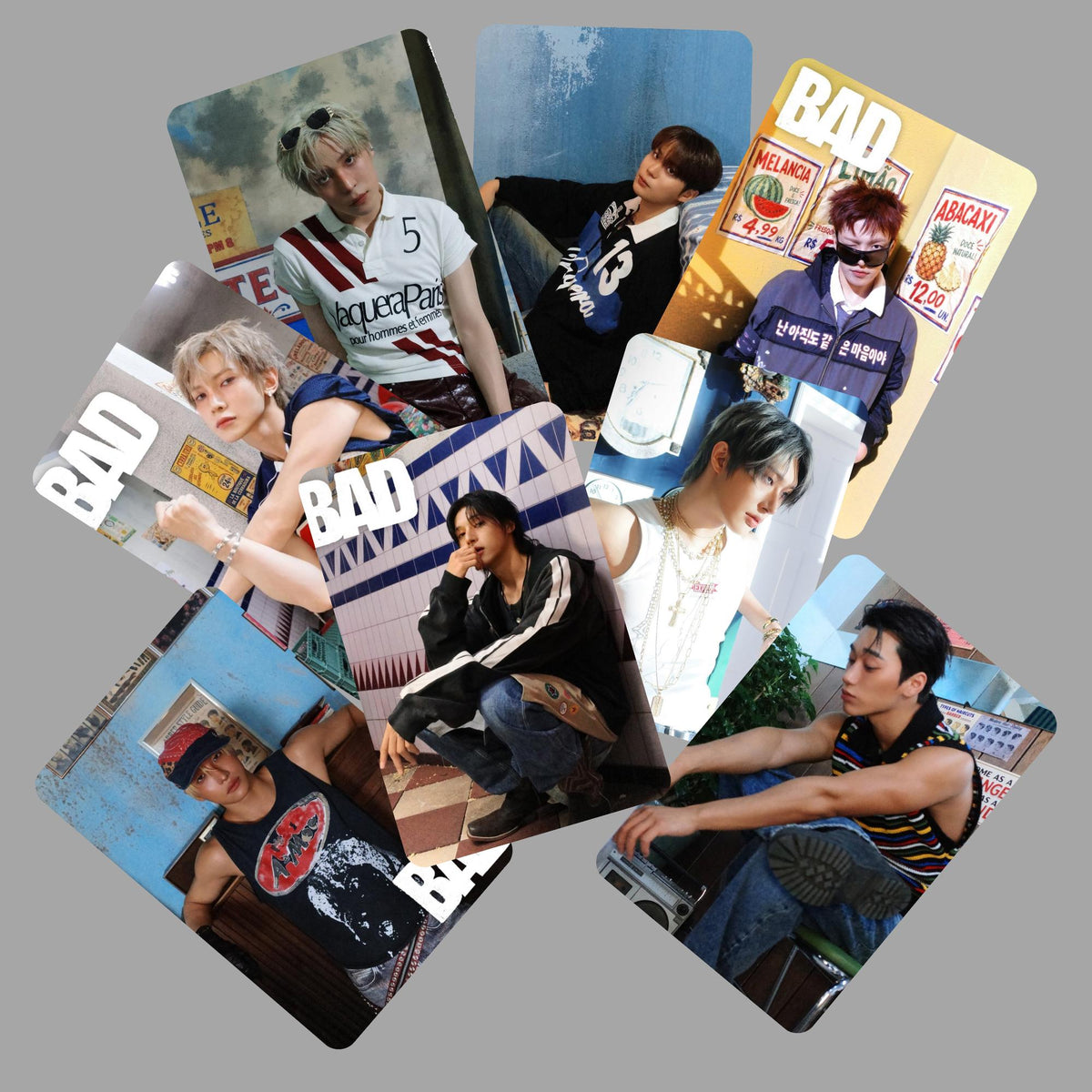 Ateez Golden Hour Pt 5 BAD Character Photocards