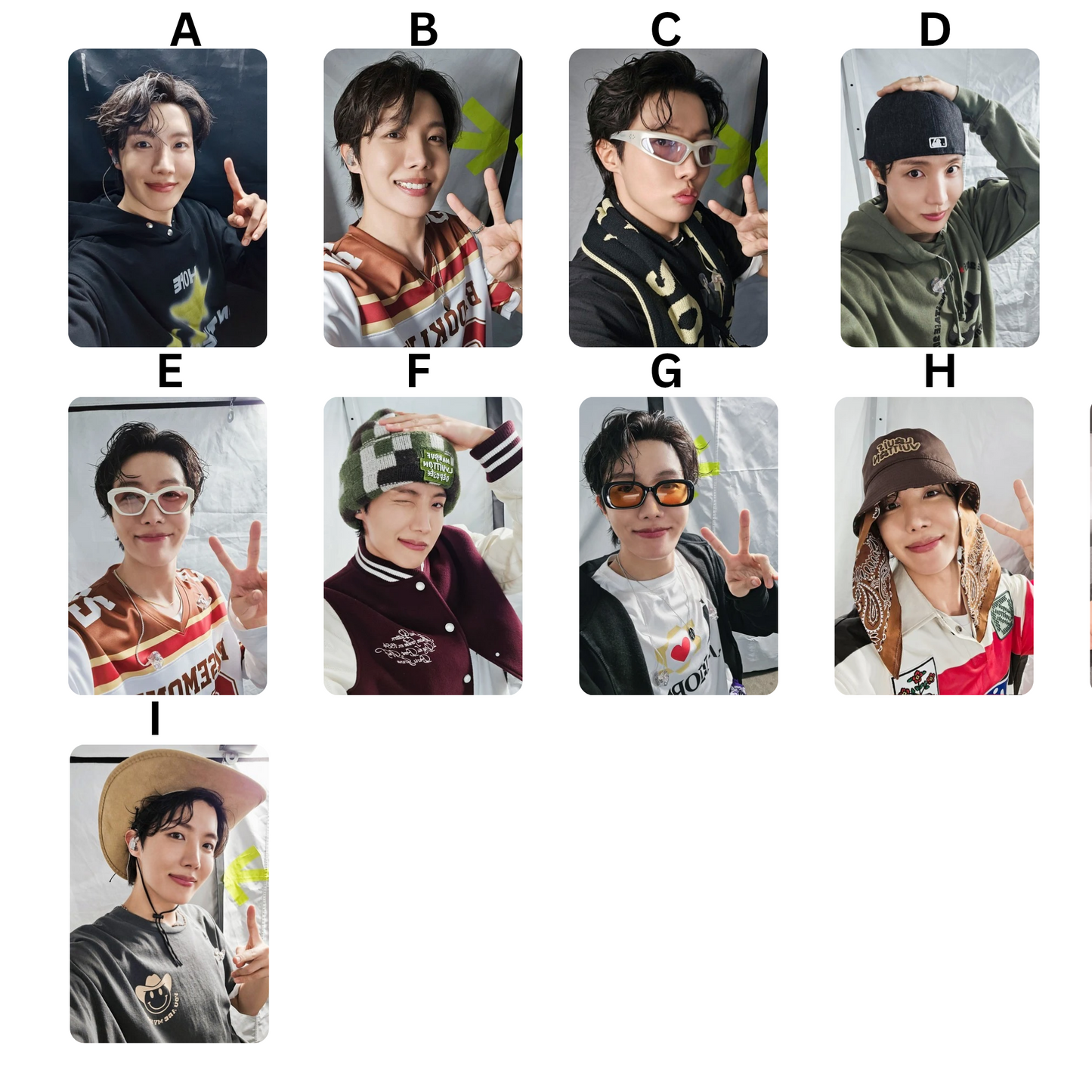 JHope Hope on The Stage Photocards Set