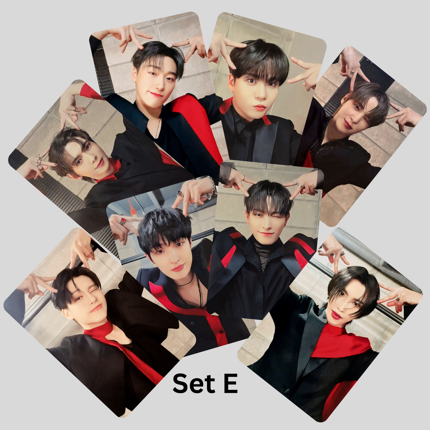 Ateez Not Okay Photocard Sets 5 Versions