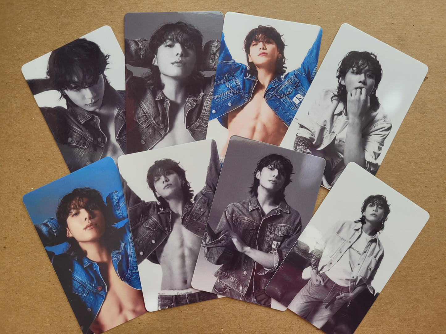 BTS Jungkook CK Photocards