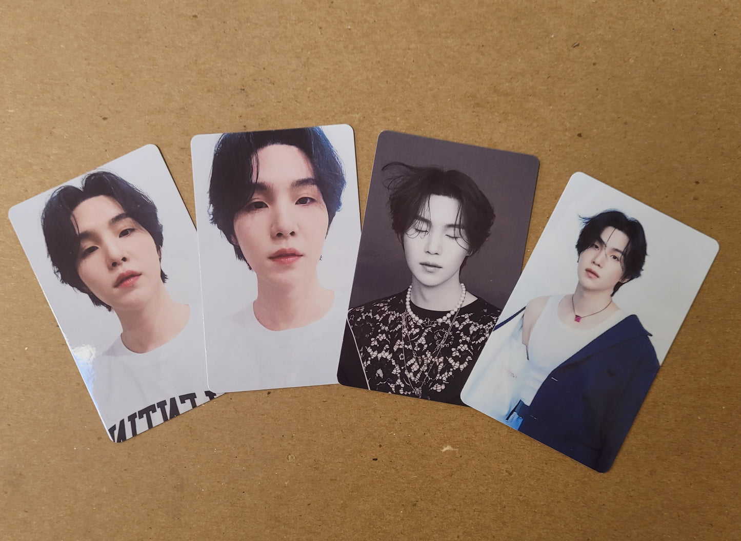 BTS Suga Fashion Photocards