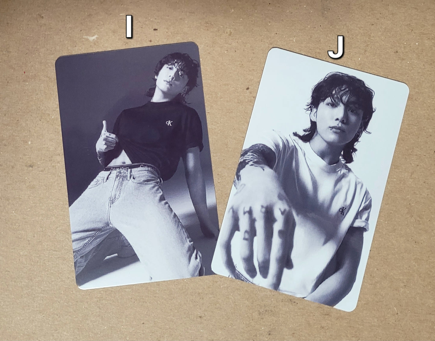 BTS Jungkook CK Photocards