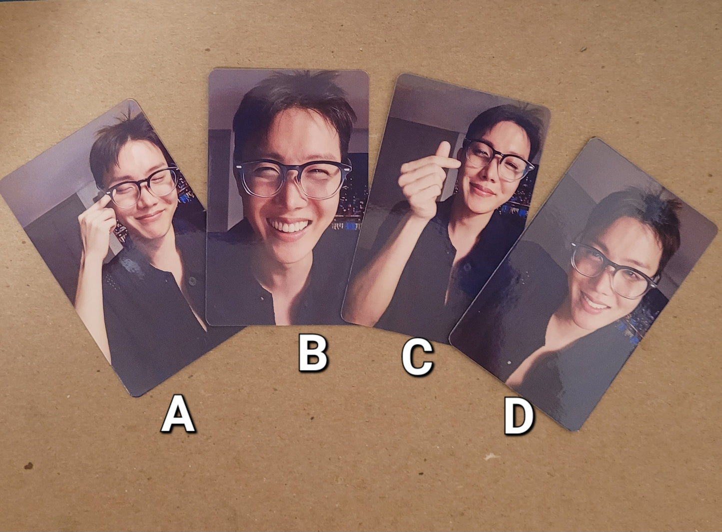 JHope Live Photocards