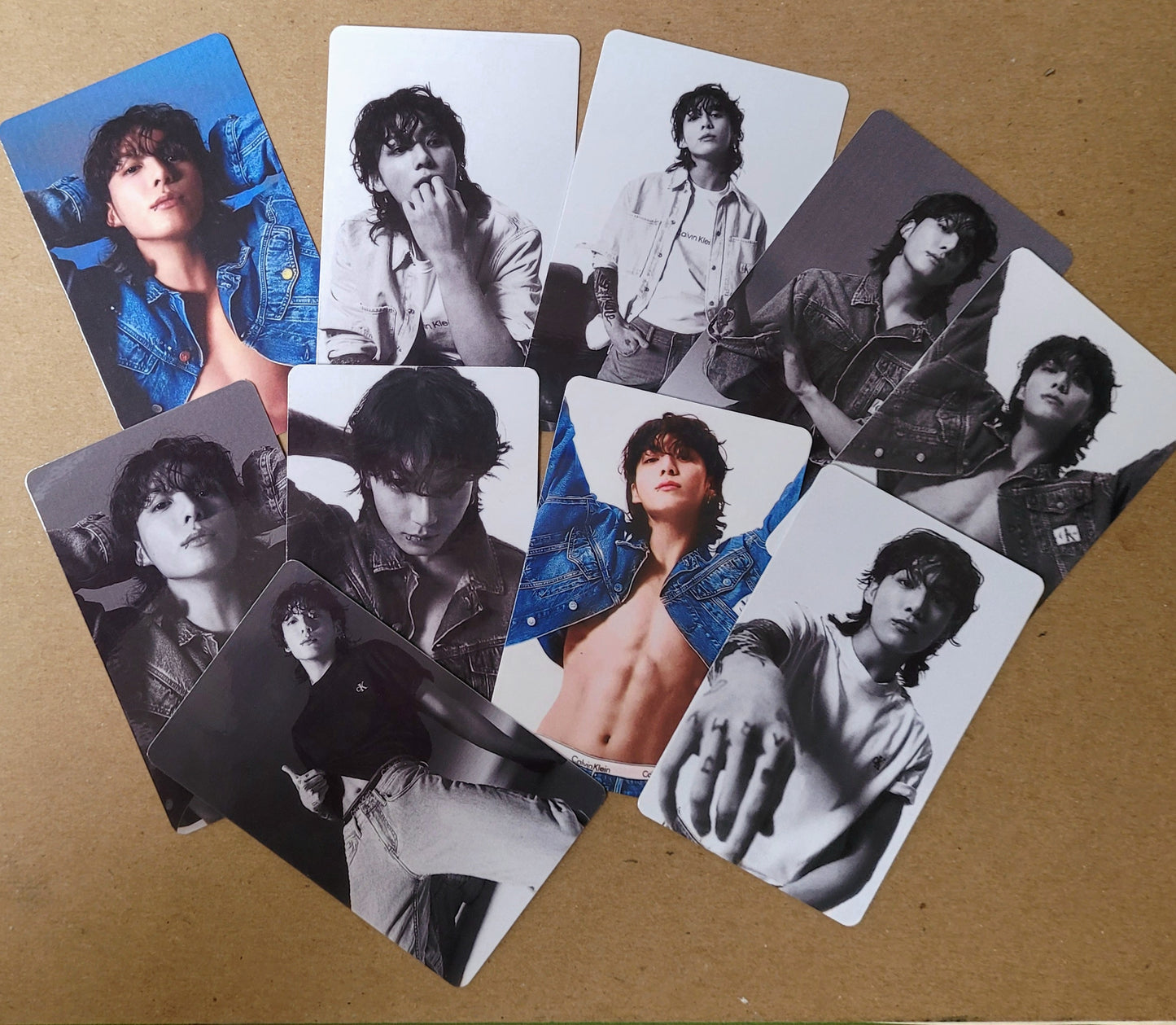 BTS Jungkook CK Photocards
