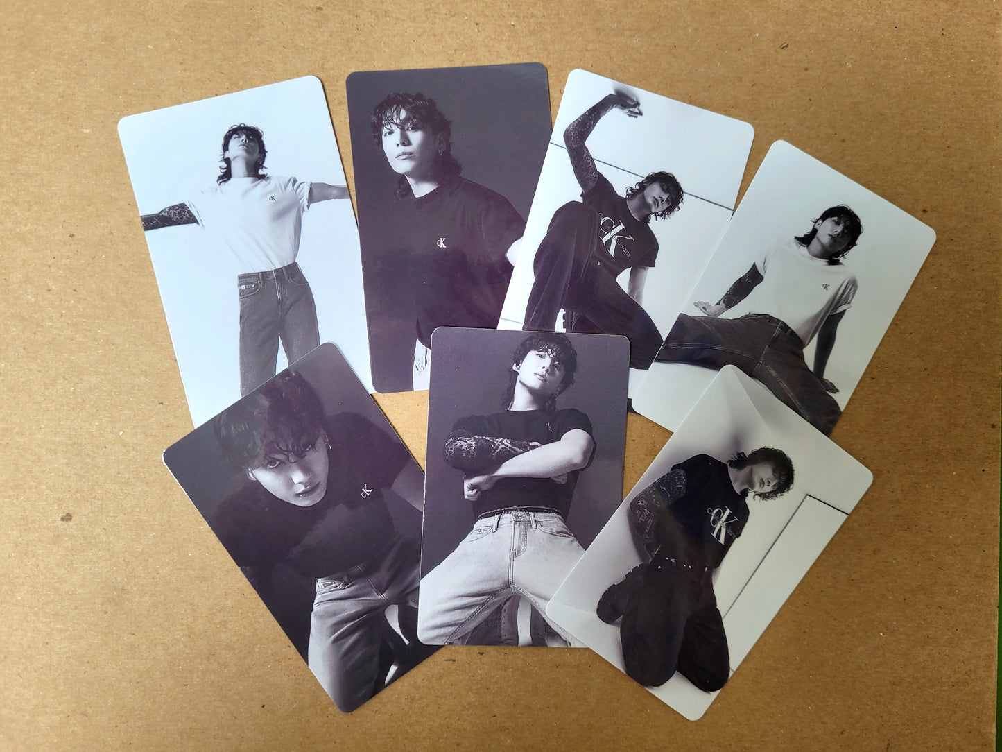 BTS Jungkook CK Photocards