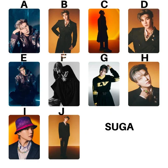 BTS Photocard Fashion Magazine