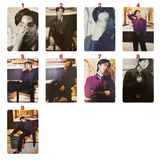 BTS Photocard Merch Box 8 Sets