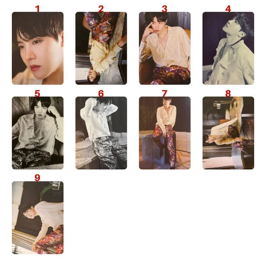 BTS Photocard Merch Box 8 Sets