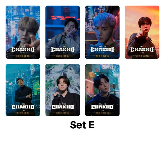 BTS Photocards 7Fates Chakho Webtoon Sets
