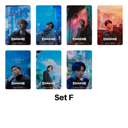 BTS Photocards 7Fates Chakho Webtoon Sets