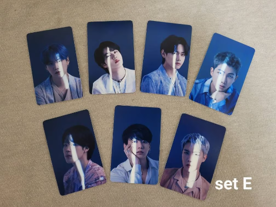 BTS Proof Concept Photocards all versions