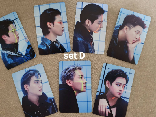 BTS Proof Standard Compact Photocards Set