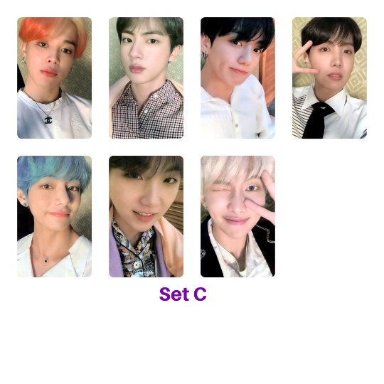 BTS Photocards Map of The Soul Persona Sets