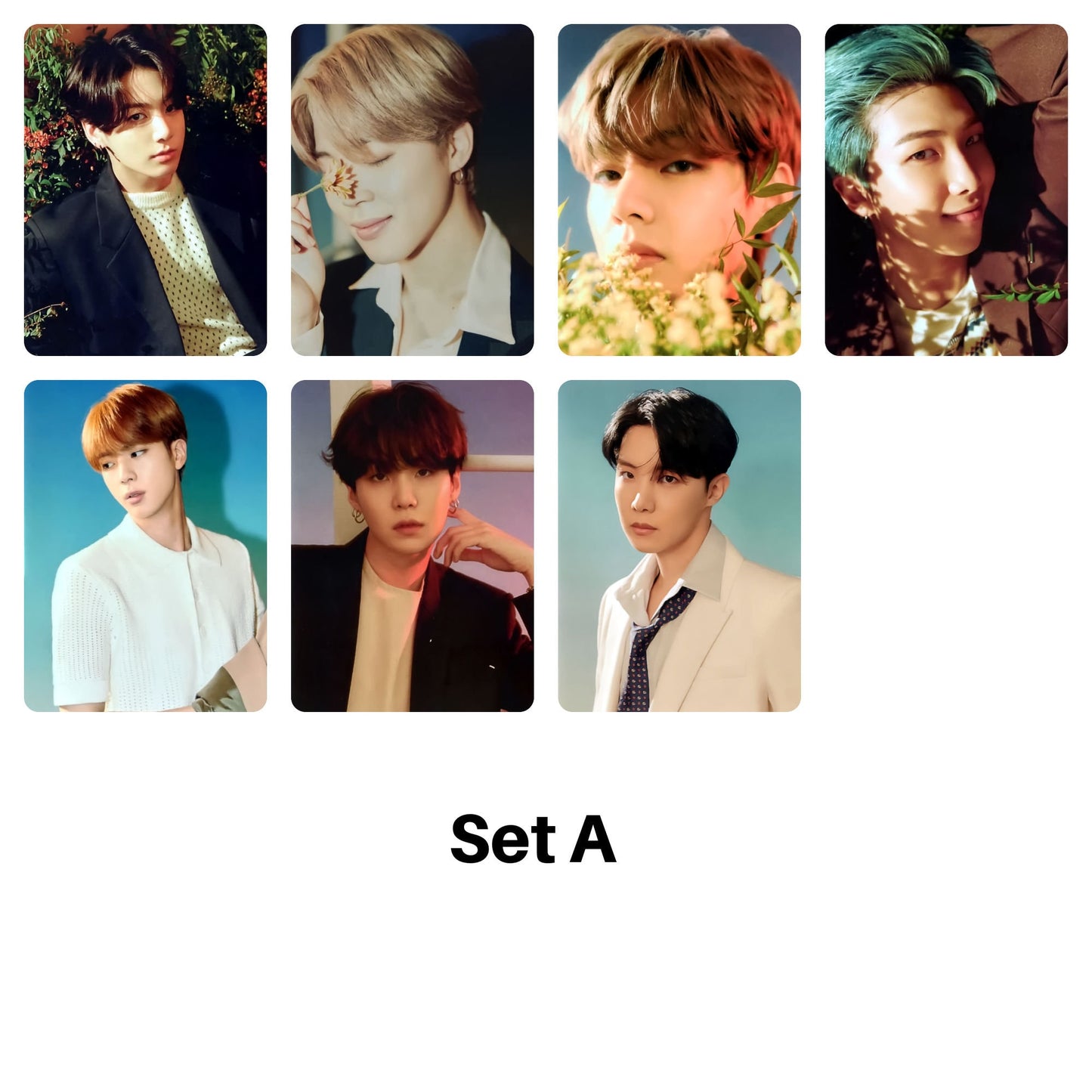 BTS Hybe Insight and Butter Lucky Draw Photocards