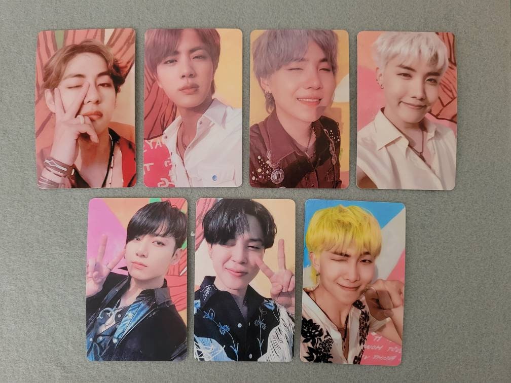 BTS Butter Lucky Draw Photocard Sets