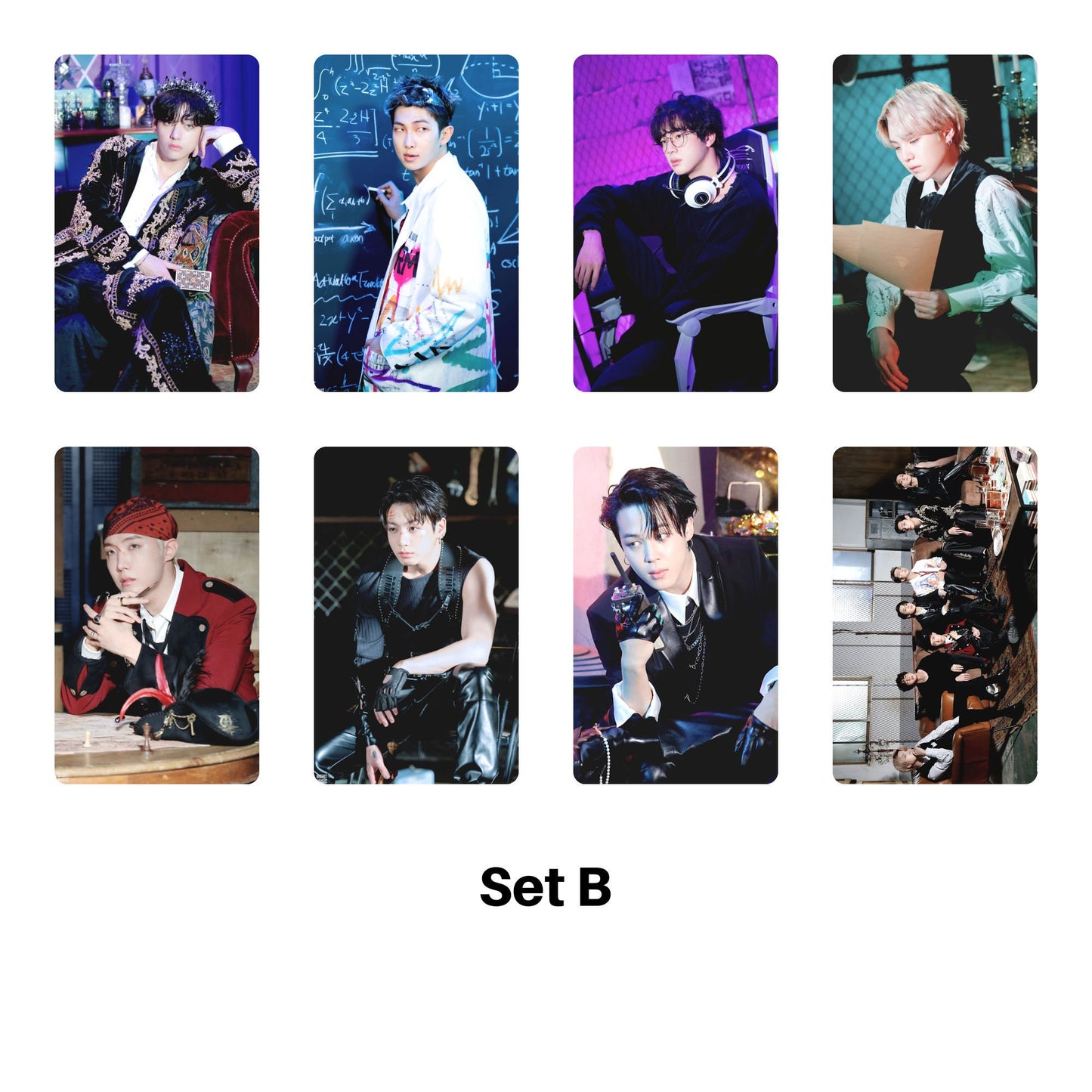 BTS x Naver 2022 Season's Greetings Photocards and Selcas