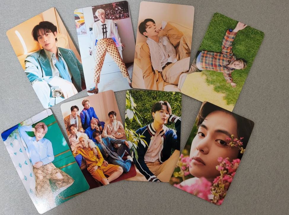 BTS x Billboard 2021 Photocards
