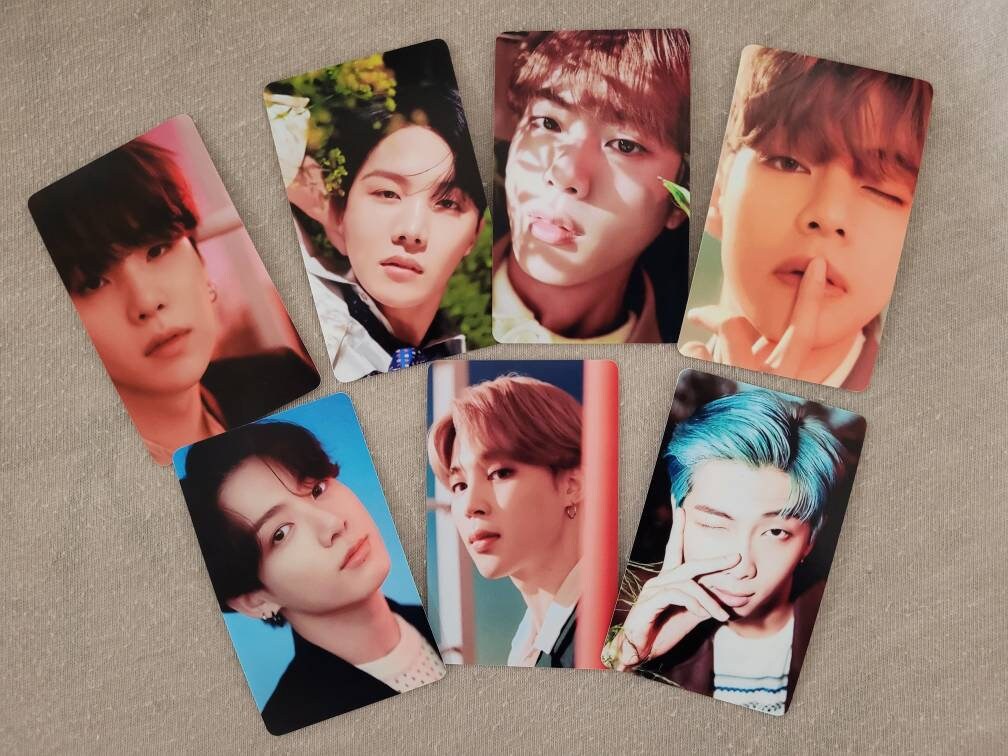 BTS Hybe Insight and Butter Lucky Draw Photocards