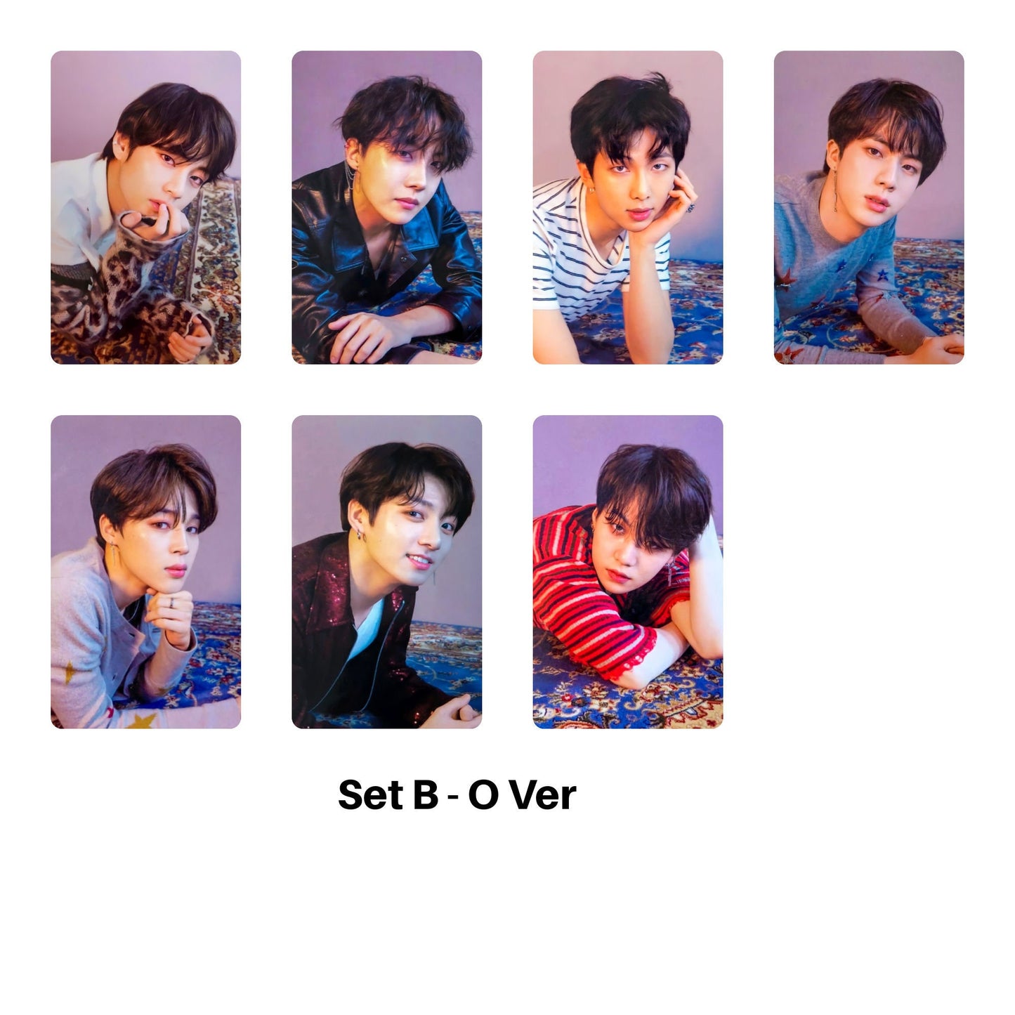 BTS Love Yourself Tear - Y O U R Version Photocards