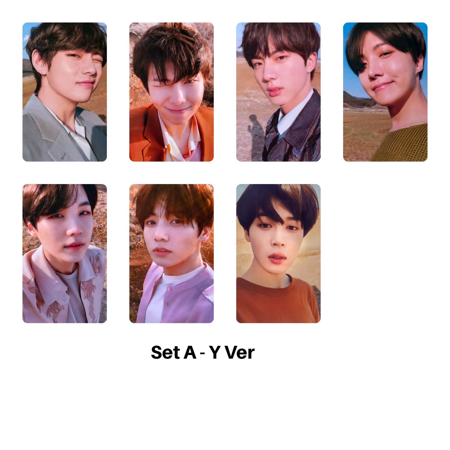 BTS Love Yourself Tear - Y O U R Version Photocards
