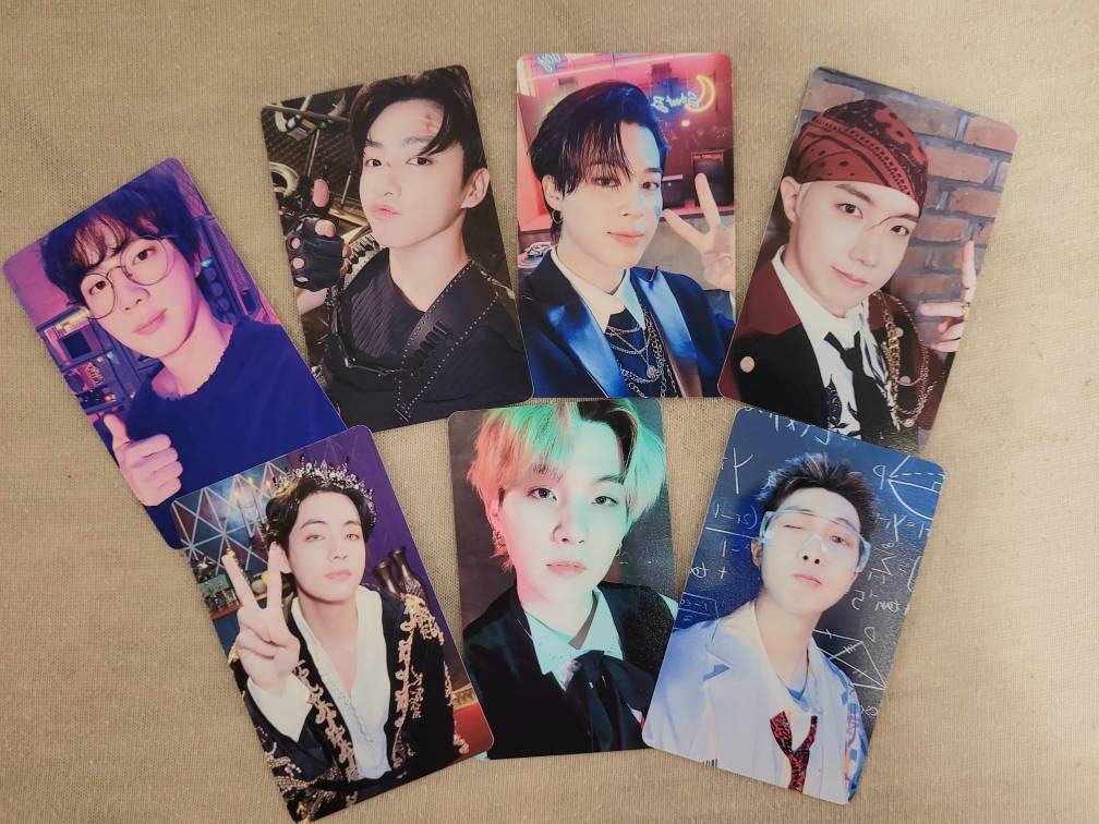 BTS x Naver 2022 Season's Greetings Photocards and Selcas