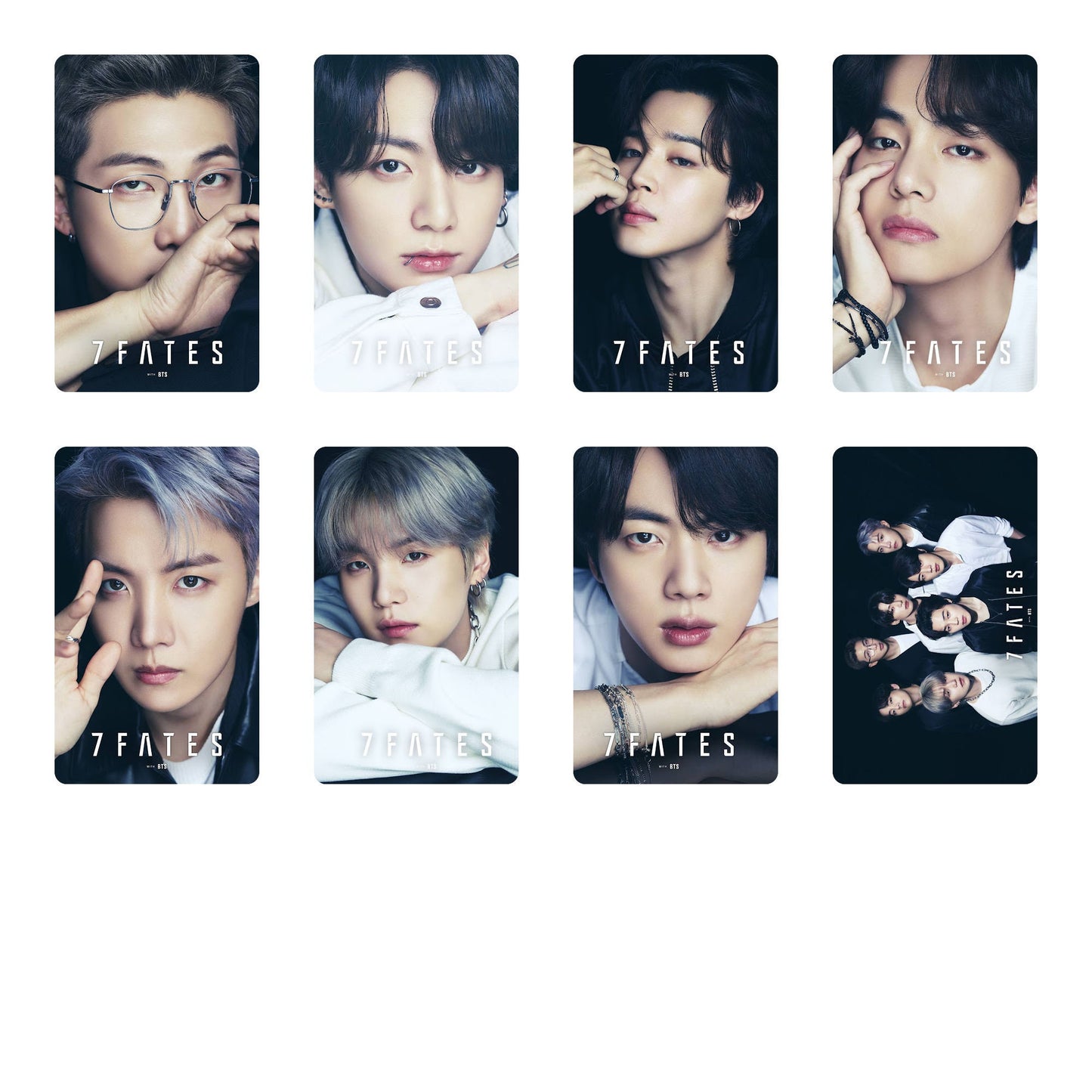 BTS Photocards 7 Fates Chakho Set