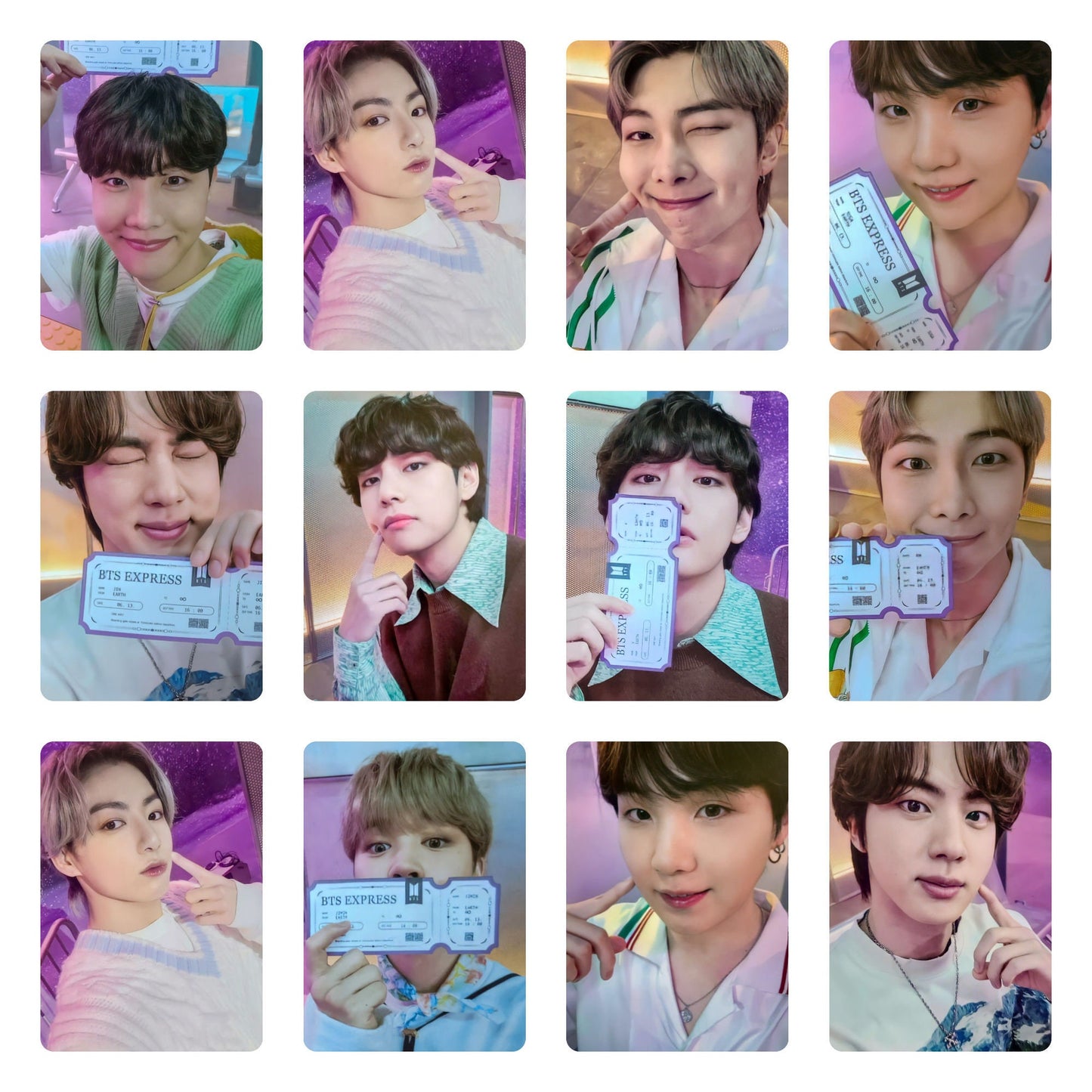 BTS Muster Sowoozoo Special Set and Pajama Set Photocards